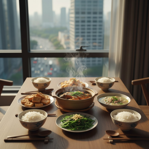 Giữa Phố Thị, Thèm Một Bữa Cơm Quê